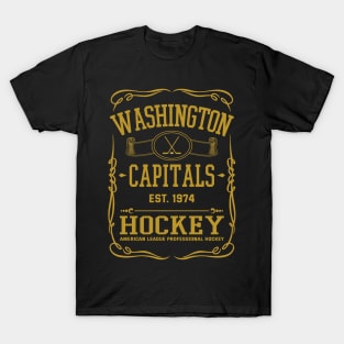Vintage Capitals Hockey T-Shirt